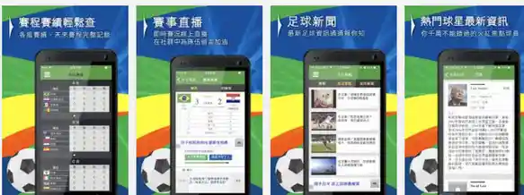 球迷浏览足球网站场景